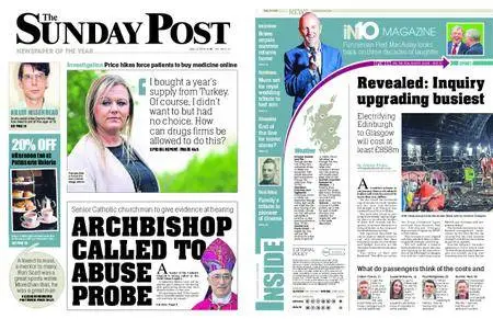 The Sunday Post Scottish Edition – May 13, 2018