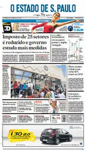 Jornal O Estado de São Paulo - 14 de setembro de 2012 - Sexta