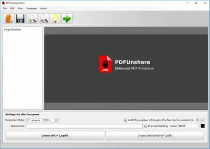 PDF Unshare Pro 1.5.3.4 Multilingual