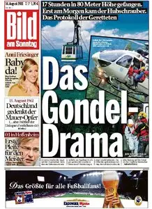 Bild am Sonntag Nr.33 vom 14.08.2011
