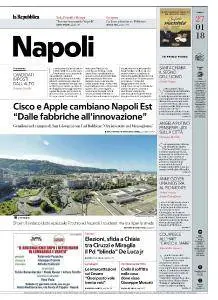 la Repubblica Napoli - 27 Gennaio 2018