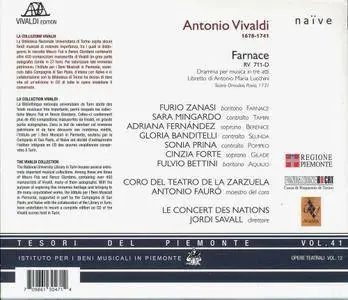 Jordi Savall, Le Concert des Nations - Vivaldi: Farnace (2009)