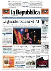 la Repubblica - 28 Ottobre 2017