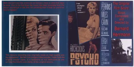 Bernard Herrmann - Psycho, The original score