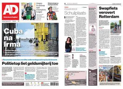 Algemeen Dagblad - Hoeksche Waard – 11 september 2017