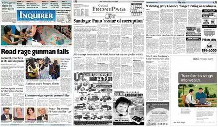 Philippine Daily Inquirer – January 19, 2010
