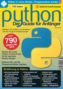 Python Der Guide für Anfänger – April 2023