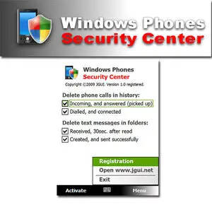 JGUI Windows Phones Security Center v1.0