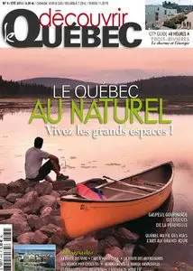 Découvrir le Québec 4 - Eté 2012