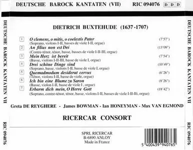 Deutsche Barock Kantaten - Ricercar Consort (VII) - Dietrich Buxtehude