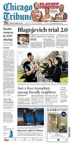 CHICAGO TRIBUNE 15 APRIL 2011