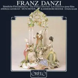 András Adorján, Hans Stadlmair, Münchener Kammerorchester - Franz Danzi: Flute Concertos (1981)