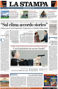 La Stampa 10 Luglio 2009