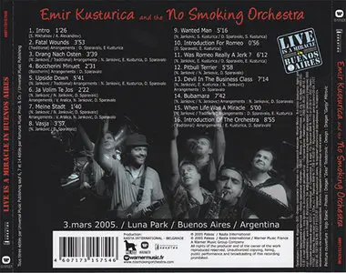Emir Kusturica & No Smoking Orchestra - Live Is A Miracle In Buenos Aires (2005)