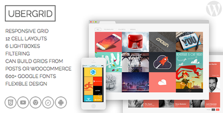 CodeCanyon - UberGrid v2.7.0 - responsive grid builder for WordPress - 4851992
