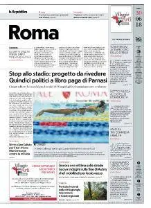la Repubblica Roma - 30 Giugno 2018