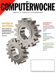 Computerwoche Magazin No 39 vom 21 September 2015