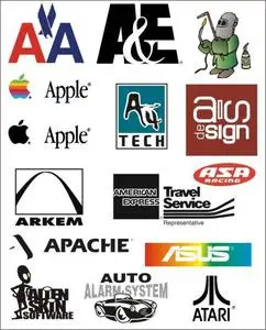 99.000 Vector Logo Collection  - Initial Letter (A)/ (B)