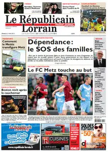 Le Républicain Lorrain - Dimanche 21 Avril 2013