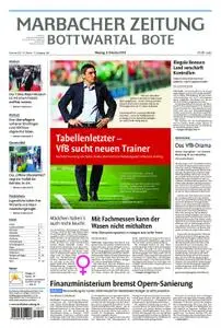 Marbacher Zeitung - 08. Oktober 2018