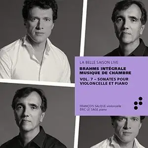 François Salque - Brahms - Sonates pour violoncelle et piano Vol. 7 (2020) [Official Digital Download 24/96]