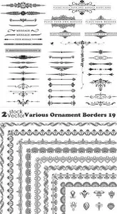 Vectors - Various Ornament Borders 19