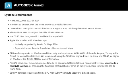Solid Angle Maya to Arnold 5.3.2