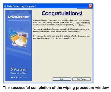 Acronis Drive Cleanser 6.0 Retail Bootable ISO