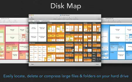 Disk Map v1.0 Mac OS X