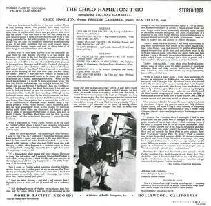 Chico Hamilton - The Chico Hamilton Trio Introducing Freddie Gambrell (1958) {Japan Pacific Jazz TOCJ-5366 rel 1991}