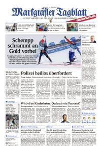 Markgräfler Tagblatt - 19. Februar 2018
