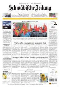 Schwäbische Zeitung Ravensburg - 12. Januar 2018