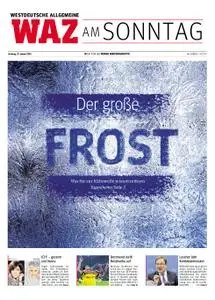 WAZ Westdeutsche Allgemeine Zeitung Sonntagsausgabe - 27. Januar 2019