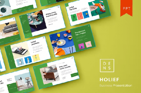 Holief  Business PowerPoint Template