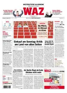 WAZ Westdeutsche Allgemeine Zeitung Essen-Steele/Kray - 10. Oktober 2017