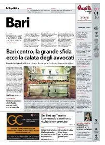 la Repubblica Bari - 30 Gennaio 2018
