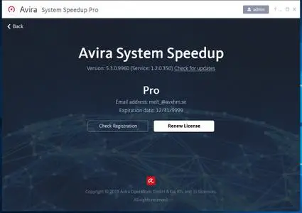 Avira System Speedup Pro 5.3.0.9960 Multilingual