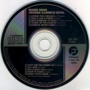 Creedence Clearwater Revival - Mardi Gras (1972) {1986, Japan 1st Press}
