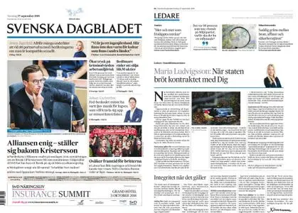 Svenska Dagbladet – 27 september 2018