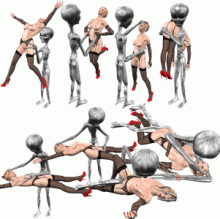 Little Bit Naughty Poses XXIII