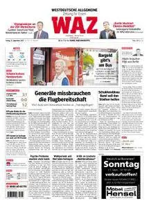 WAZ Westdeutsche Allgemeine Zeitung Essen-Steele/Kray - 15. September 2017