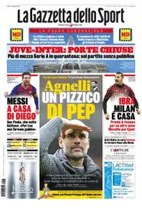 La Gazzetta dello Sport Roma – 25 febbraio 2020