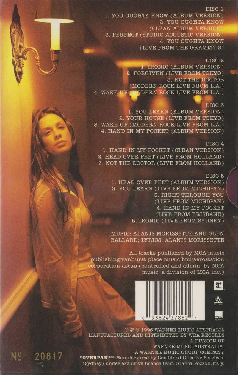 Alanis Morissette - The Singles Box (1996) [5CD Box Set] / AvaxHome