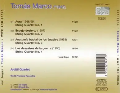 Tomás Marco - Arditti String Quartets (2002)