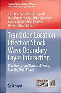 Transition Location Effect on Shock Wave Boundary Layer Interaction: Experimental and Numerical Findings from the TFAST