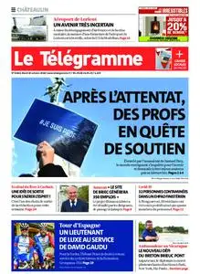 Le Télégramme Châteaulin – 20 octobre 2020