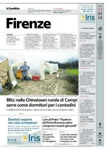 la Repubblica Firenze - 13 Gennaio 2018