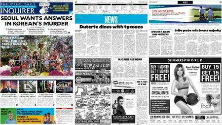 Philippine Daily Inquirer – January 19, 2017