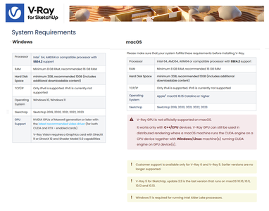 Chaos V-Ray 6 Update 1.1 (6.10.01) for SketchUp