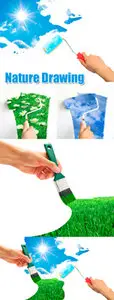 Stock Photo - Nature Drawing